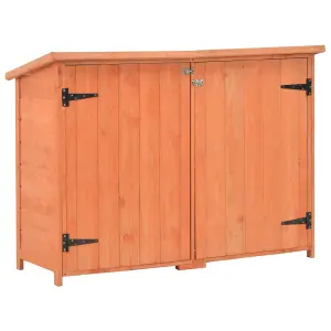 Berkfield Garden Storage Shed 120x50x91 cm Wood