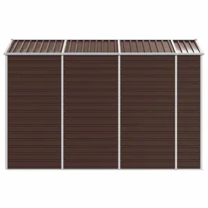 Brumit Garden Shed 191x300x198 cm Galvanised Steel Brown