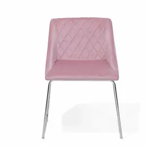 Kirkhill Upholstered Dining Chair (Set of 2) Pink