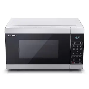 Sharp YC-MS252AU-S 25L Litre 900W Digital Touch Control Microwave - Silver