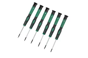 Blue Spot Tools - 6 Pce Precision Torx Screwdriver Set