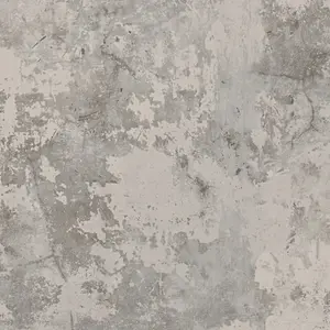 Grandeco Tempera Concrete Plaster Effect Textured Wallpaper Grey