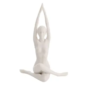 Juliana Yoga Pose White Figurine - Sun Salutation