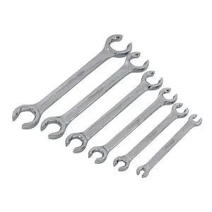 Flare Nut Wrench Set - 6 Piece / Heavy Duty Imperial (Neilsen CT1097)