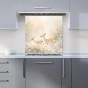 Ava Sterling: 00018 Premium Glass Kitchen Splashback W600mm x H600mm