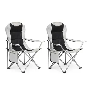 Thurmont Folding Camping Chair (Set of 2) Black