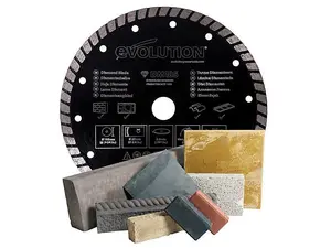 High-Performance Evolution Segmented Diamond Blade 185mm for Versatile Cutting