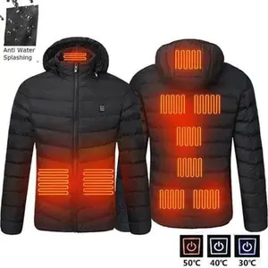 Heated Jacket For Women And Men - Black L