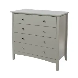 4 drawer chest  - Como Light Grey