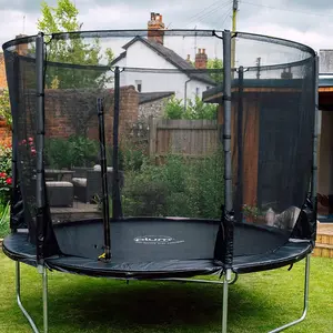 14ft Space Zone II Evolution Trampoline (Telescopic Pack Down Enclosure)