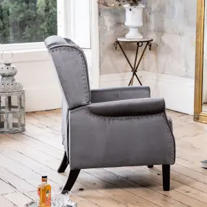 Annapoli Recliner Armchair - Grey