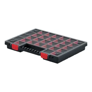 Performance Power Black Organiser with 30 compartments