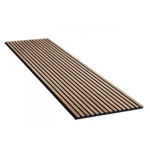 240cm x 60cm Acoustic Slat Wall Panel