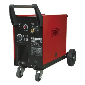 Professional Gas/Gasless MIG Welder with Euro Torch 170A