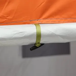 1 Person Tent Orange/Grey