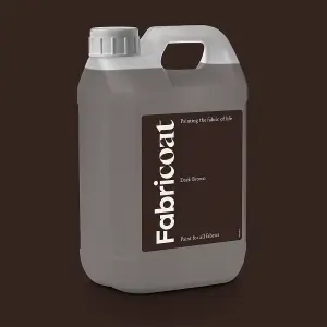 Fabricoat Fabric Paint Dark Brown, 2500ml