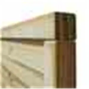 PACK OF 3: 6 x 6 Pressure Treated Contemporary Screen Panel