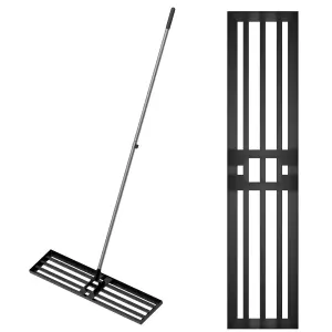 Lawn Leveller Rake / Lawn Lute for Top Soil, Sand, Dressing and Compost - 75cm -  Garden Lawncare Guy