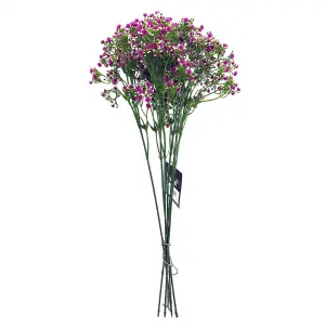 Pack of 6 x 55cm Gypsophila Pink Stem