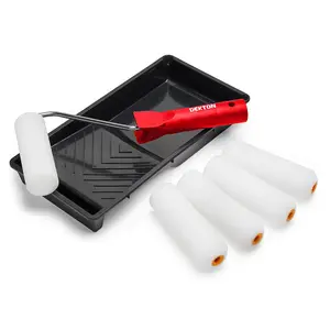 7 Pieces Dekton 4" Gloss Roller Set Trade