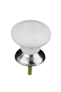 Classic Design White Ceramic Drawer Knobs