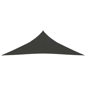 Berkfield Sunshade Sail 160 g/m2 Anthracite 4x4x5.8 m HDPE