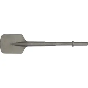 110 x 380mm Clay Breaker Spade Bit - Wacker EHB10 - Impact Demolition Chisel