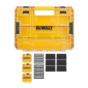 Dewalt Toughsystem 2 Rolling Tool Storage Box Trolley + Tstak Adaptor + Storage