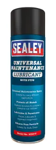 Sealey Universal Maintenance Lubricant with PTFE 500ml Pack of 6 SCS010