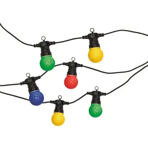 DAPHNE - CGC Multi Coloured LED Festoon Outdoor String Lights Kit