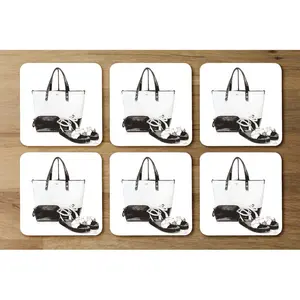 Square 6 Piece Coaster Set (Set of 6)