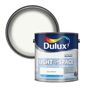 Dulux Light + Space Moon Shimmer Matt Wall paint, 2.5L