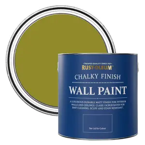 Rust-Oleum Pickled Olive Chalky Wall and Ceiling Paint 2.5L