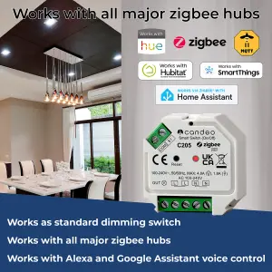 Zigbee - Switch Module (With Or Without Neutral)