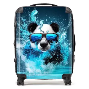 Panda Splashart Water Suitcase - Large