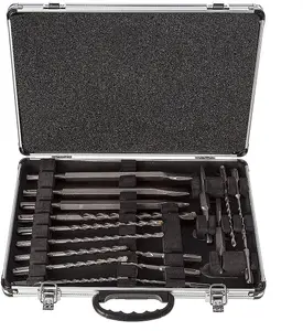 Makita D-21200 D-21191 27 Piece SDS Plus Drill Bullet Cold Flat Chisel Set Case