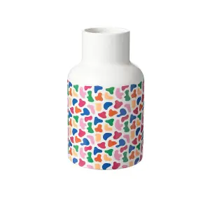 Decorative Ceramic Vibrant Colour Vase - H25 cm