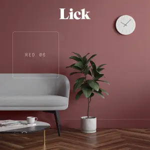 Lick Red 06 Peel & stick Tester