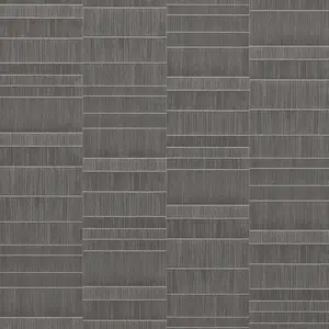 DBS Bathrooms Executive Anthracite Tile Effect PVC Bathroom Wall Panels Pack of 6 (3.9Sqm)