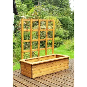 Traditional Extra Large Kensington Wooden Planter