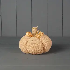 The Satchville Gift Company Caramel Fabric Pumpkin