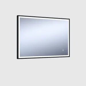 Aquarius Easy Frame LED Mirror 700 x 500MM Black