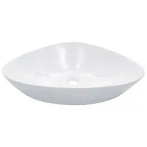 Belfry Bathroom Lamanna 585mm L x 390mm W Ceramic Specialty Sink White