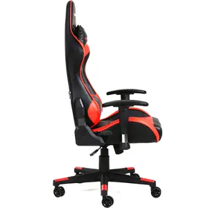 GTForce Pro ST Reclining Sports Racing Gaming Office Desk Pc Car Faux Leather Chair (Red)