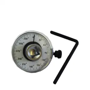 1/2" Dr Torque Angle Gauge For Torque Wrench 0-360 Degrees