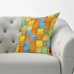 Baby Watercolour Blanket Pattern Cushions 60cm x 60cm