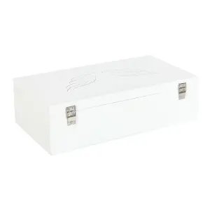 Something Different Memory Angel Wings Decorative Box White (One Size)