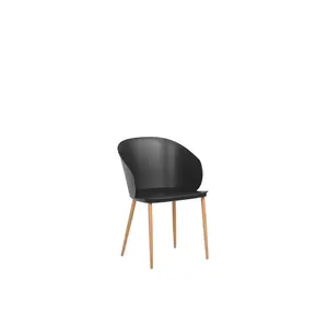 Leeven Dining Chair (Set of 2) Black