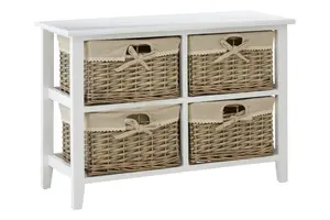 Interiors by Premier Mesa 4 Drawer Chest, Delivered Fully Assmbled