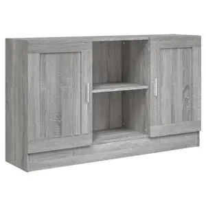 120 Cm Wide Sideboard Grey